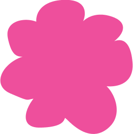 Too Average Tools pink flower logo